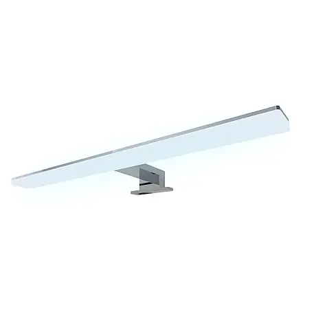 kalb LED Spiegelleuchte Selma 45cm 4000K Silbergrau 2in1 Montage