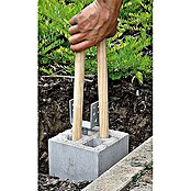 Christoph Temeljni kamen za ograjo 4 v 1  (Sive barve, 19 x 19 x 25 cm, Beton) | 5705 - Sonstige Gartenbaustoffe | FAEA - Gartenbaustoffe | FAE - Gartenbaustoffe | FA - Baustoffe | F - Baustoffe | BAUHAUS