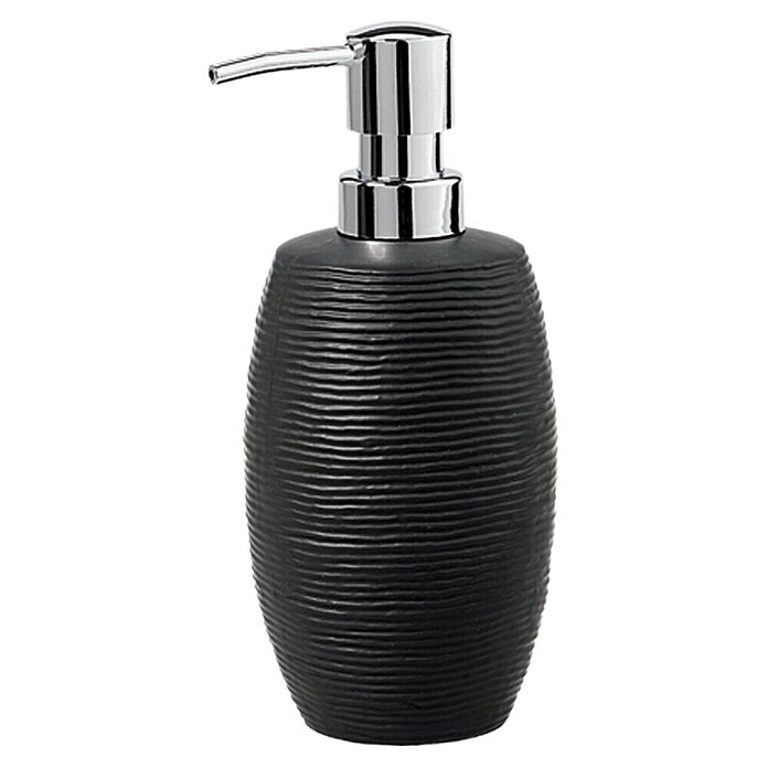 Venus Linea Dozator sapuna  (Crne boje, Keramika, Visina: 19,3 cm) | BAUHAUS