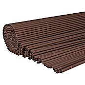 Windhager Sichtschutzmatte Woodura (3 x 1 m, Kunststoff, Braun) | BAUHAUS