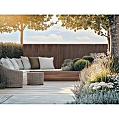 Windhager Sichtschutzmatte Woodura (3 x 1 m, Kunststoff, Braun) | BAUHAUS