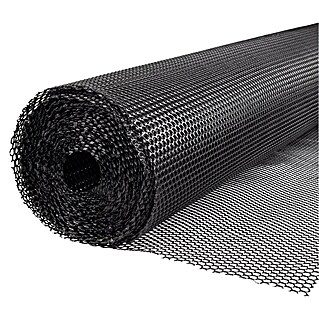 Windhager Schutzgitter Maulwurf für Rasen (1,1 m x 10 cm, Schwarz)