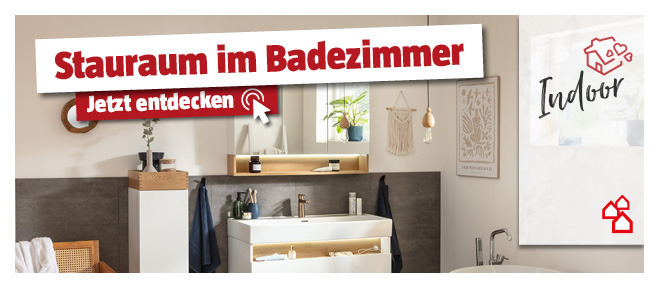 Voll eingerichtetes Badezimmer