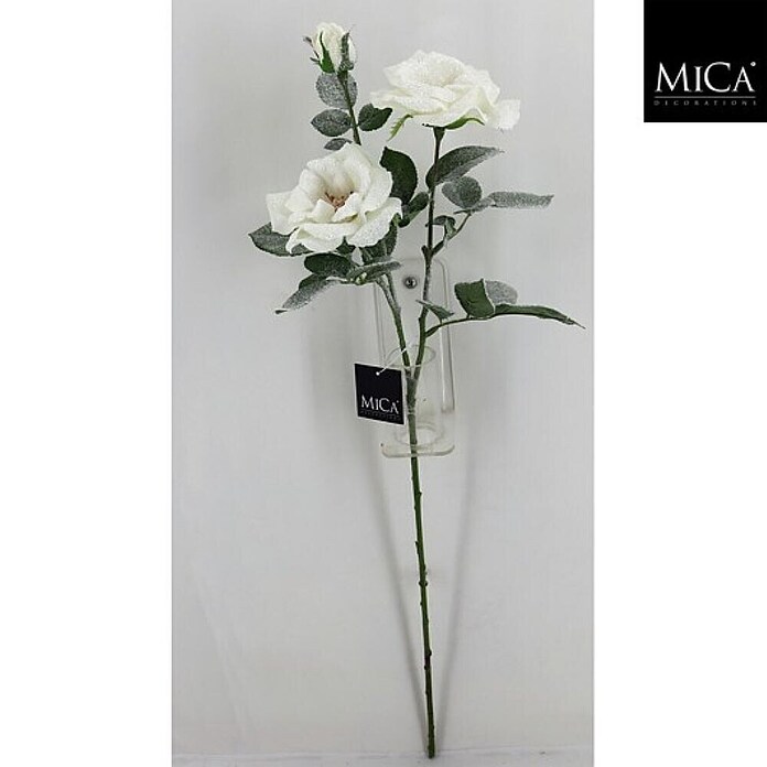 Mica Decorations Kunstpflanze (Höhe: 69 cm, Polyester, Grün/Weiß) | BAUHAUS