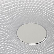 LED-Deckenleuchte rund Sarmeola (Ø x H: 39 x 7,5 cm, 24 W, Wabendesign, Weiß) | BAUHAUS