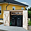 Weka Fahrrad-Multibox (Höhe: 151 cm, Wandstärke: 19 mm, Massivholz)