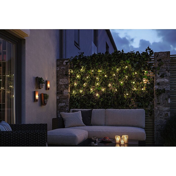 Paulmann LED-Solar-Lichterkette Soala (Außen, Länge: 3,9 m, Warmweiß) | BAUHAUS