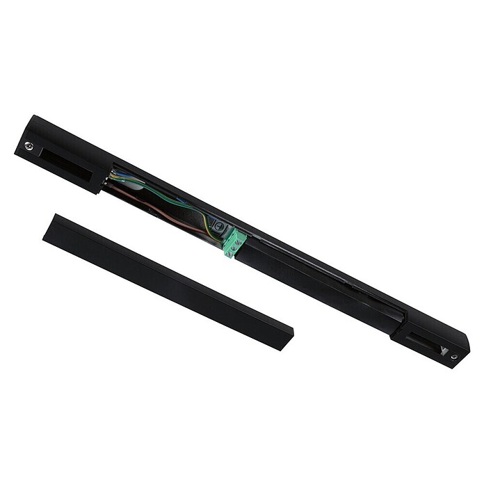 Paulmann Mittel-Einspeisung Urail (L x B x H: 304 x 21 x 18 mm, Schwarz Matt) | BAUHAUS