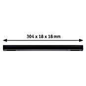 Paulmann Mittel-Einspeisung Urail (L x B x H: 304 x 21 x 18 mm, Schwarz Matt) | BAUHAUS