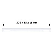 Paulmann Mittel-Einspeisung Urail (L x B x H: 304 x 21 x 18 mm, Chrom) | BAUHAUS