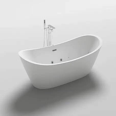 Home Deluxe  Freistehende Badewanne OVALO PLUS