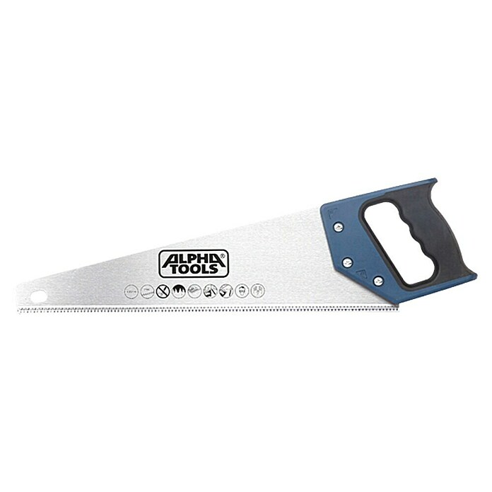 Alpha Tools Handsäge Fuchsschwanz (400 mm, Anzahl Zähne: 7 Zähne/Zoll)