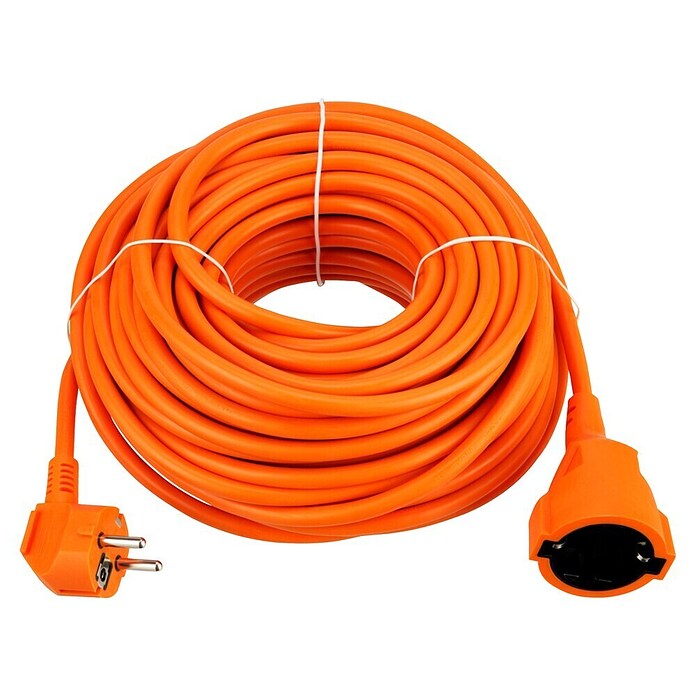 Podaljševalni kabel  (25 m, Oranžna, IP20, H05VV-F) | Podaljševalni kabli | Elektro oprema | Elektro in svetila | Izdelki | BAUHAUS