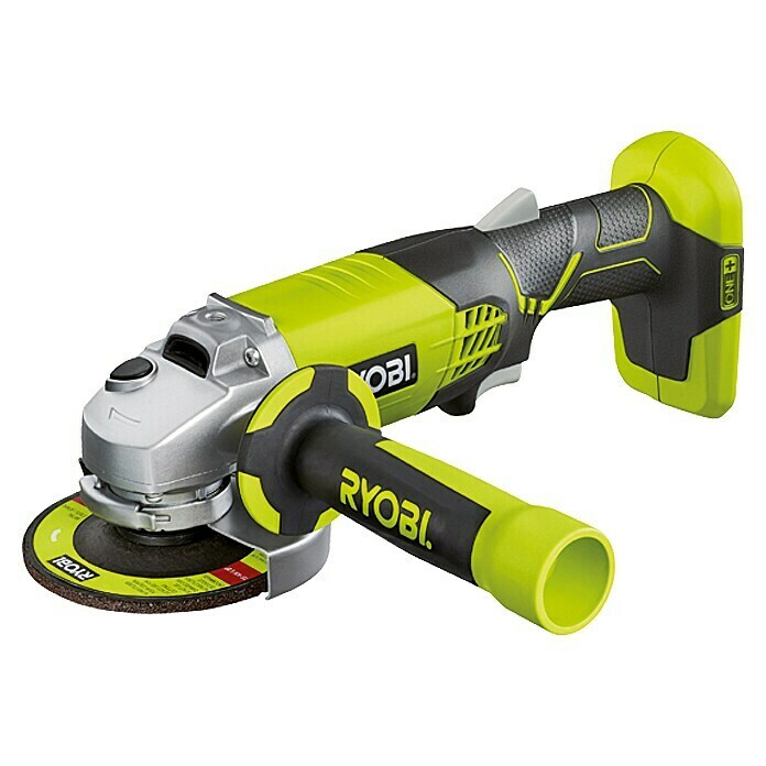 Ryobi ONE+ Akku-Winkelschleifer R18AG-018 V, Li-Ionen, Ohne Akku, Durchmesser Scheibe: 115 mm, 7.500 U/min Unknown