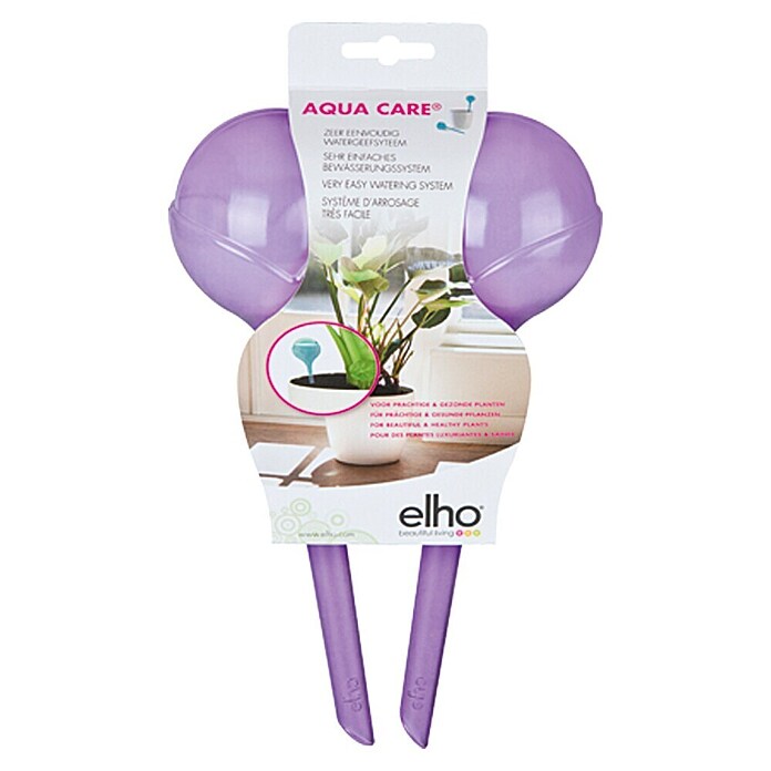 Elho Bewässerungskugel Aqua Care (Aubergine, 0,5 l)