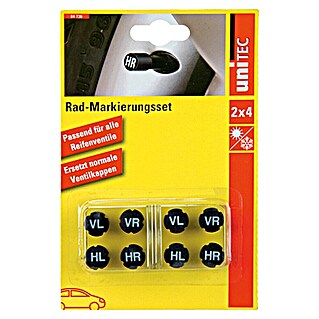 UniTEC Radmarker (8 Stk.)