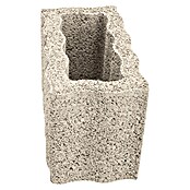 Plantenbaksteen Bloembak (Wit, 40 x 20 x 25 cm, Beton)