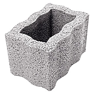 Christoph Plantenbaksteen Bloembak (Wit, 30 x 20 x 20 cm, Beton)