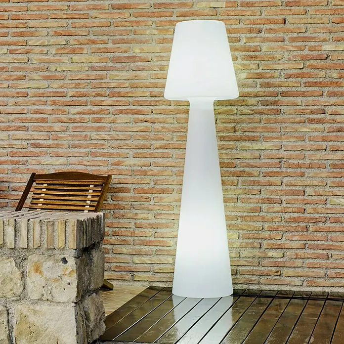 New Garden Design-Außenleuchte Lola 165 - Höhe: 165 cm, Leistung: 22 W, Warmweiß - Die stehende Lampe strahlt helles Licht aus und sorgt für eine angenehme Atmosphäre im Raum. Sie ist ein echter Hingucker mit ihrem modernen Design.