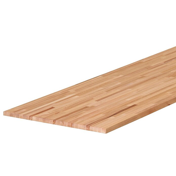 Exclusivholz Massivholzplatte (Buche, 260 x 63,5 x 1,8 cm)