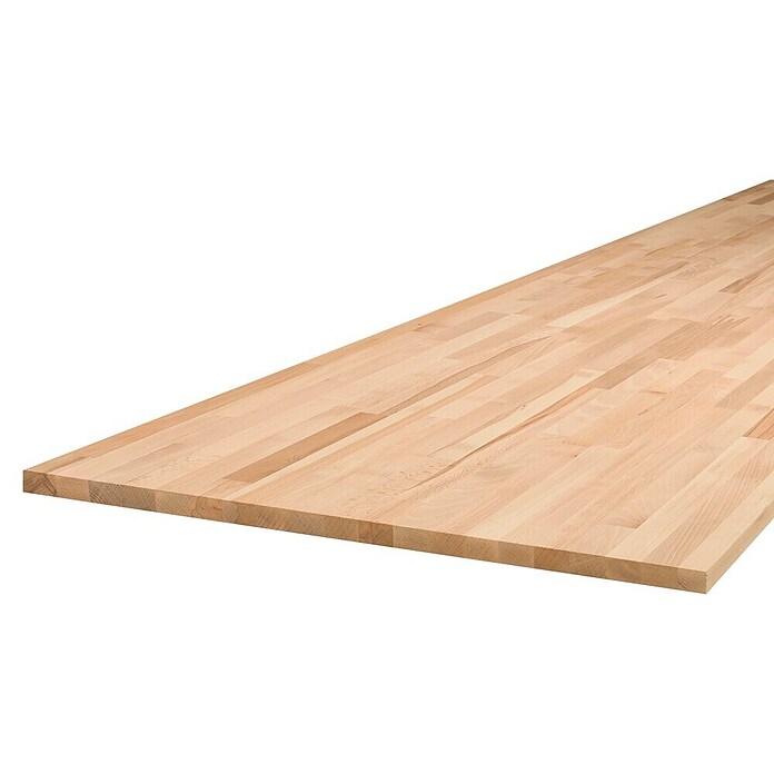 Exclusivholz Massivholzplatte (Buche, 400 x 80 x 2,7 cm)