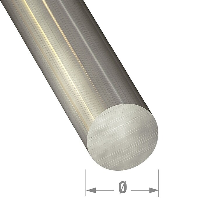 Kantoflex Rundstange (Ø x L: 8 x 1.000 mm, Edelstahl)