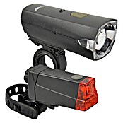 Fischer Batterie-Leuchten-Set (LED, 12 Lux (Frontlicht))