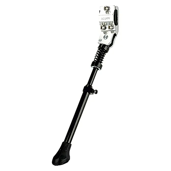 Fischer Fahrradständer Hinterbau - Geeignet für: 24 - 28″ Räder, Höhenverstellbar - Seitenständer aus Aluminiumlegierung für Fahrräder, verstellbar und robust für sicheren Stand. Ideal für verschiedene Fahrradtypen.