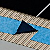 Entkopplungs- & Abdichtmatte Meterware (Max. Zuschnittsmaß: 30 m, Breite: 1 m, Polyethylen, Als Zuschnitt erhältlich)