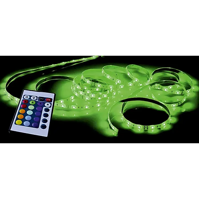 LED-Band - Länge: 3 m, Lichtfarbe: RGB, 16 W - Stimmungsaufnahme
