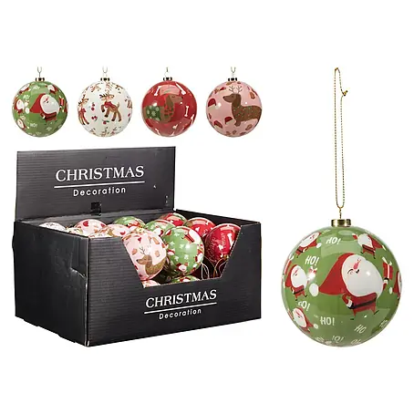 Bola de Navidad Reno/Santa/Papa Noel