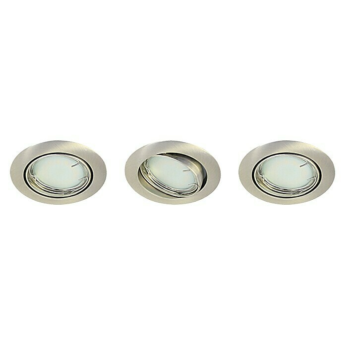 Tween Light LED-Einbauleuchten-Set (Nickel matt, Max. Leistung: 9,6 W, LED)