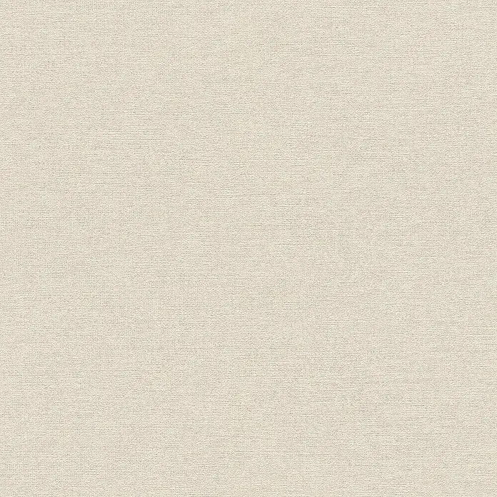 SCHÖNER WOHNEN-Kollektion Cosyliving Vliestapete LINEN - Beige, Uni, 10,05 x 0,53 m - Hellbeiger strukturierter Stoff oder Leinwandmaterial.