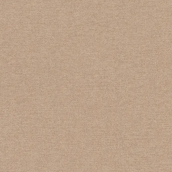SCHÖNER WOHNEN-Kollektion Cosyliving Vliestapete LINEN - Hellbraun, Uni, 10,05 x 0,53 m - Fein gewebte beigefarbene Stofftextur.