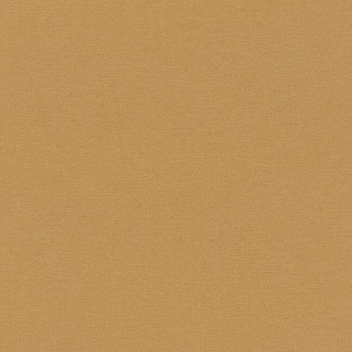 SCHÖNER WOHNEN-Kollektion Cosyliving Vliestapete LINEN - Senf-Gelb, Uni, 10,05 x 0,53 m - Beigefarbenes strukturiertes Material.