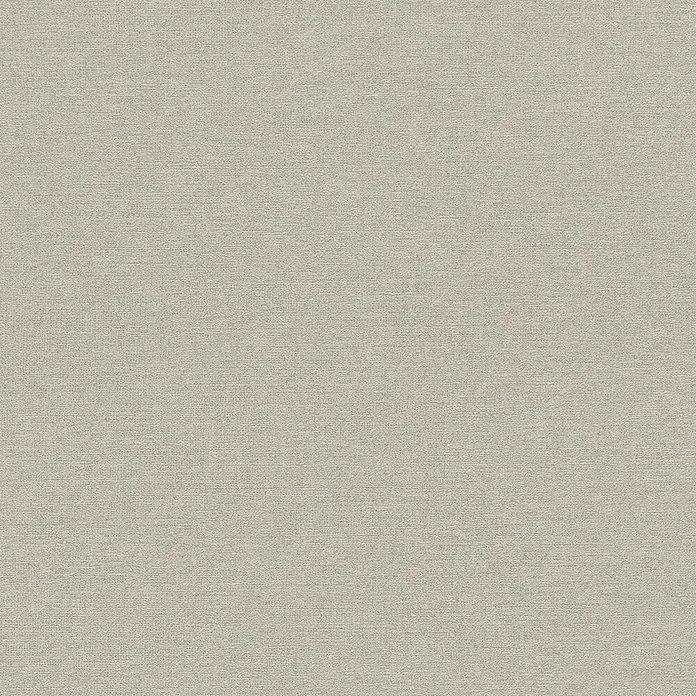 SCHÖNER WOHNEN-Kollektion Cosyliving Vliestapete LINEN - Salbei, Uni, 10,05 x 0,53 m - Fein gewebte, hellbeige Textiltextur.