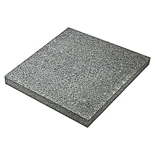 Granitplatte G 654 (Anthrazit, 60 x 60 x 3 cm, Granit, Wassergestrahlt)