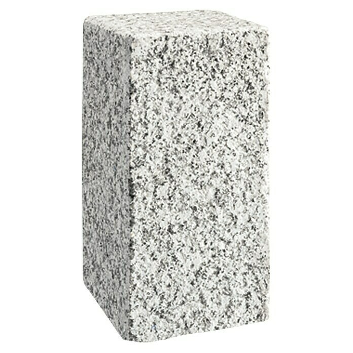 Palisade G 60312 x 12 x 25 cm, Grau, Granit, Geflammt Unknown