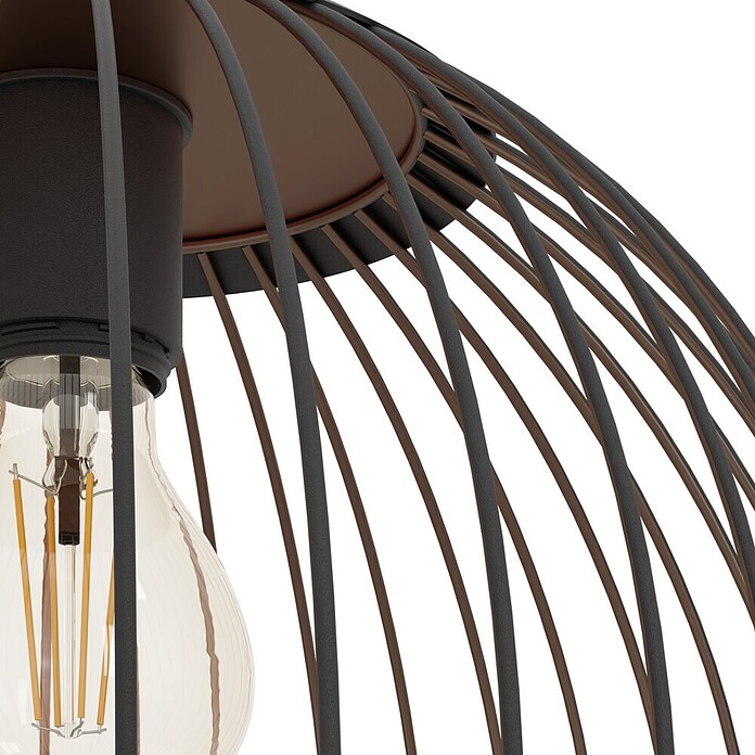 Eglo Hanglamp Almanzora (Zwart, E27) | BAUHAUS