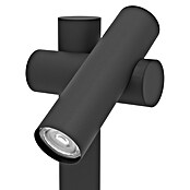 Eglo Sokkellamp voor buiten Fossignano H700 (Kleur behuizing: Zwart, l x b x h: 129 x 159 x 700 mm, Met lichtbron) | BAUHAUS