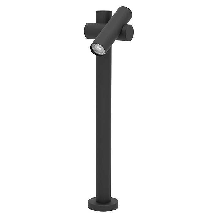 Eglo Sokkellamp voor buiten Fossignano H700 (Kleur behuizing: Zwart, l x b x h: 129 x 159 x 700 mm, Met lichtbron) | BAUHAUS