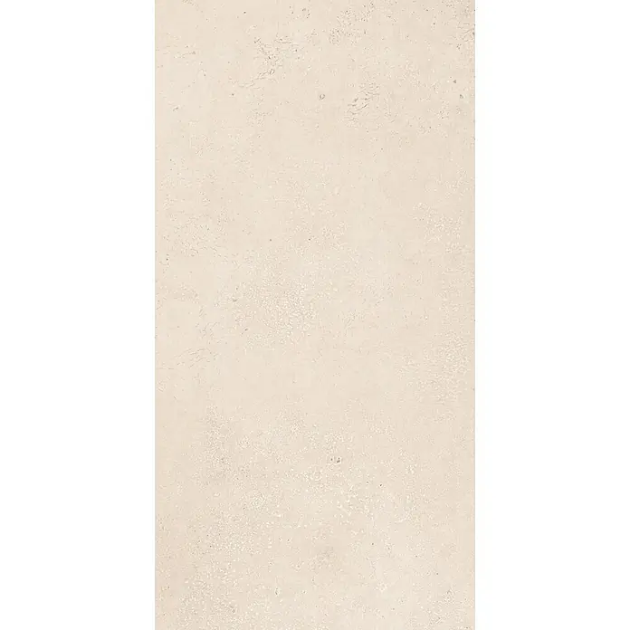 Feinsteinzeugfliese PIGMENTO GESSO – 60 x 120 cm, Steinoptik, Mat -  - Helle beige, raue Textur mit subtilen Details.