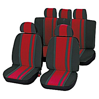 FLORICH Autositzbezüge Leder, Vorder- und Rücksitzbezüge, 5 Stück