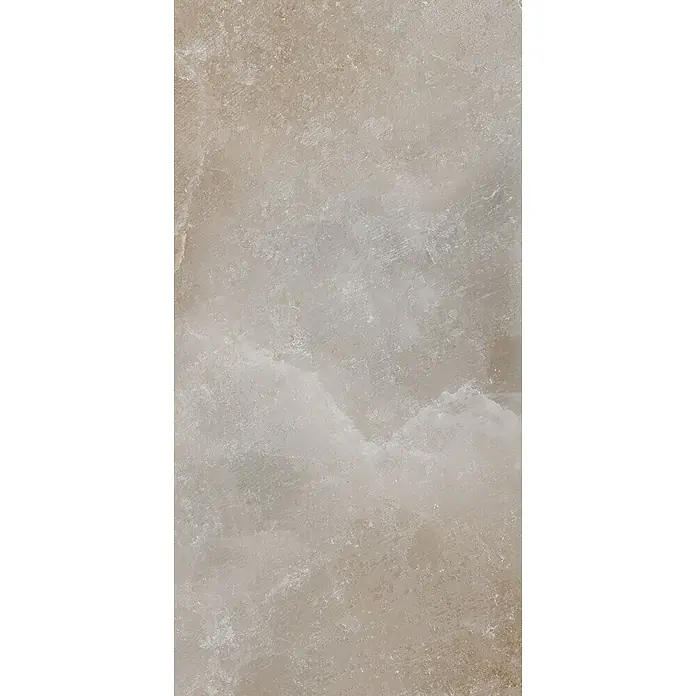 Feinsteinzeugfliese SALT CAVE TAUPE – 60 x 120 cm, Steinoptik, Mat -  - Helle beige Natursteintextur mit subtilen Grautönen und einem sanften, fließenden Muster.