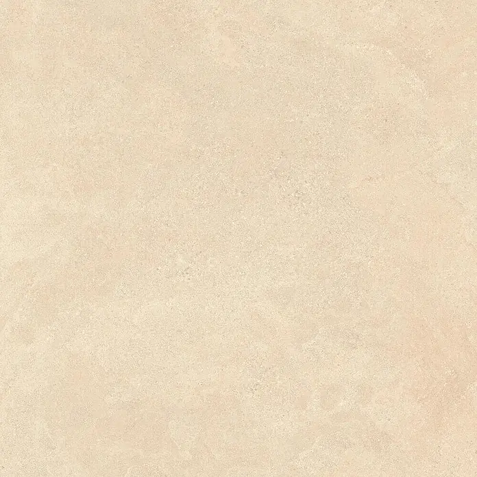 Feinsteinzeugfliese BURGOGNA STONE – 120 x 120 cm, Steinoptik, Mat -  - Helle beigefarbene Fliese mit feiner Sandtextur, ideal für Boden oder Wände.