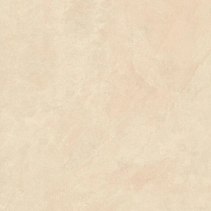 Feinsteinzeugfliese BURGOGNA STONE – 120 x 120 cm, Steinoptik, Mat -  - Beigefarbene Fliese in Steinoptik mit feiner Textur und leichter Äderung.