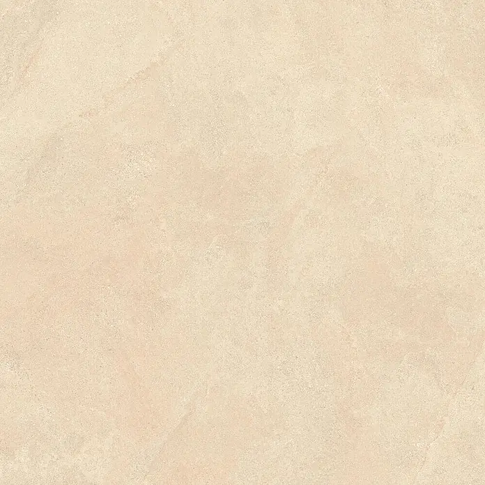 Feinsteinzeugfliese BURGOGNA STONE – 120 x 120 cm, Steinoptik, Mat -  - Strukturierte, hellbeige Fliese mit dezentem Sandsteineffekt.