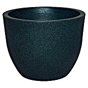 Geli Pflanztopf Rimini (Außendurchmesser: 45 cm, Höhe: 34,5 cm, Kunststoff, Anthrazit)