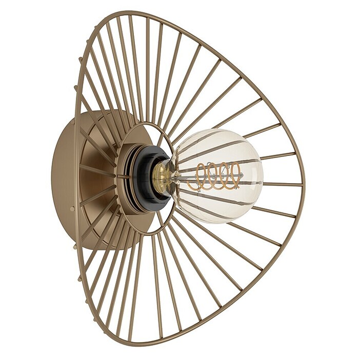 Eglo Wandlamp Casorzo (Brons, E27, l x b x d: 365 x 290 x 125 mm) | BAUHAUS