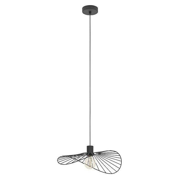 Eglo Hanglamp Casorzo (l x b x h: 560 x 400 x 1.500 mm, Zwart, E27) | BAUHAUS